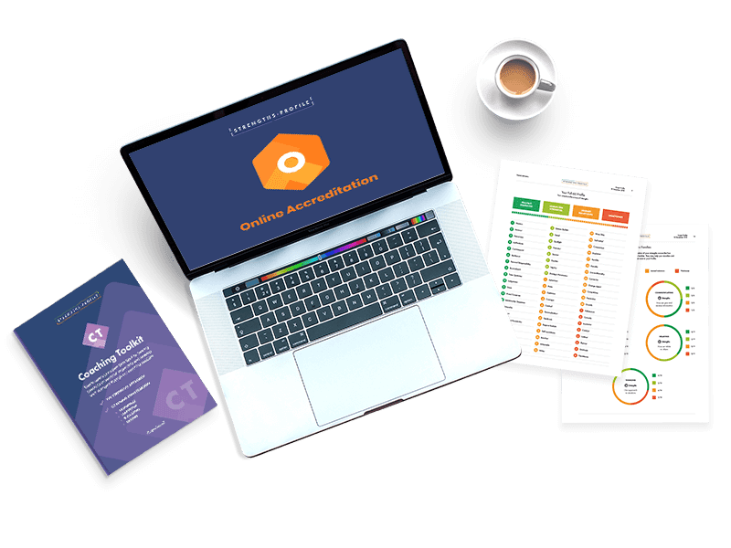 Become A Strengths Coach Graphic